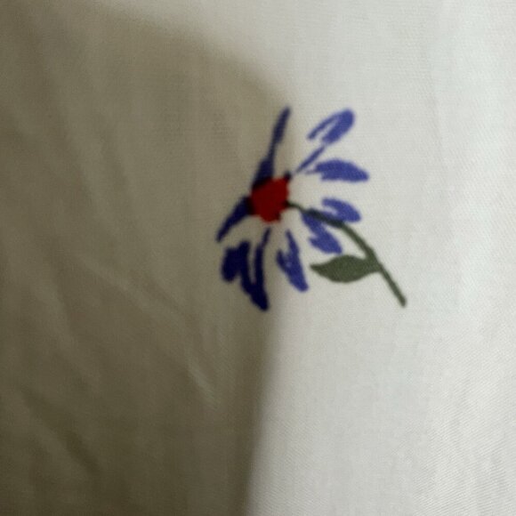 Old Navy Women's Tunic SZ XL Floral Fairy Cottagecore Relaxed Fit 100%Rayon Boho - Picture 6 of 11